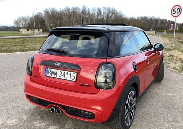 MINI Cooper S cena 87500 przebieg: 29500, rok produkcji 2019 z Tuczno małe 92